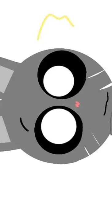 ai character: gray'scat ★ background