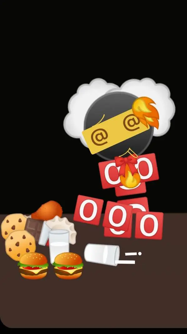 ai character: eat and drink milk background