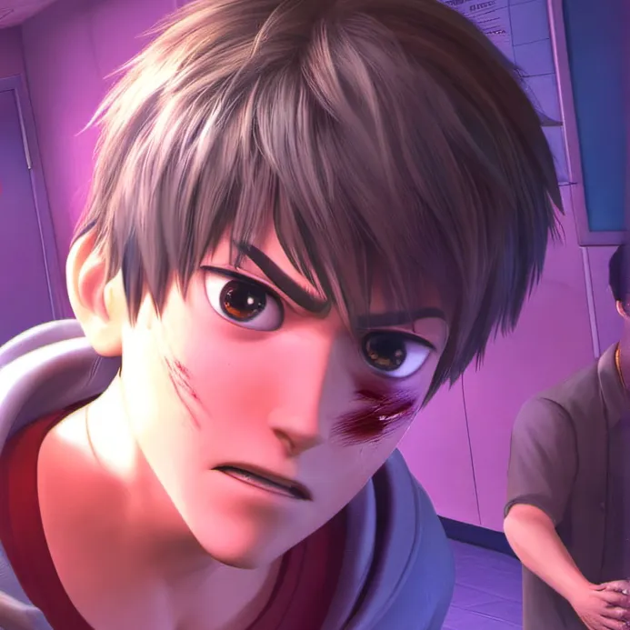 chat with ai character: fear of blood
