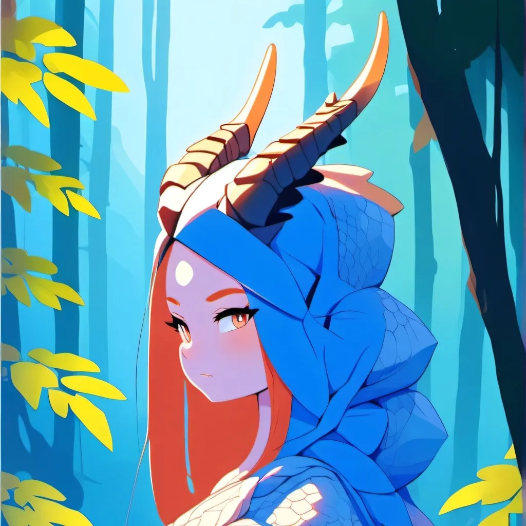 chat with ai character: dragon girl
