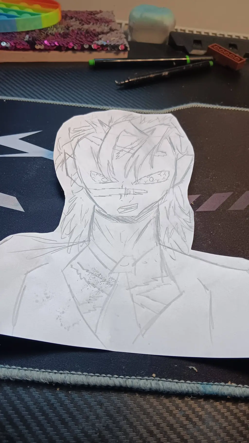 ai character: The dk Sanemi  background