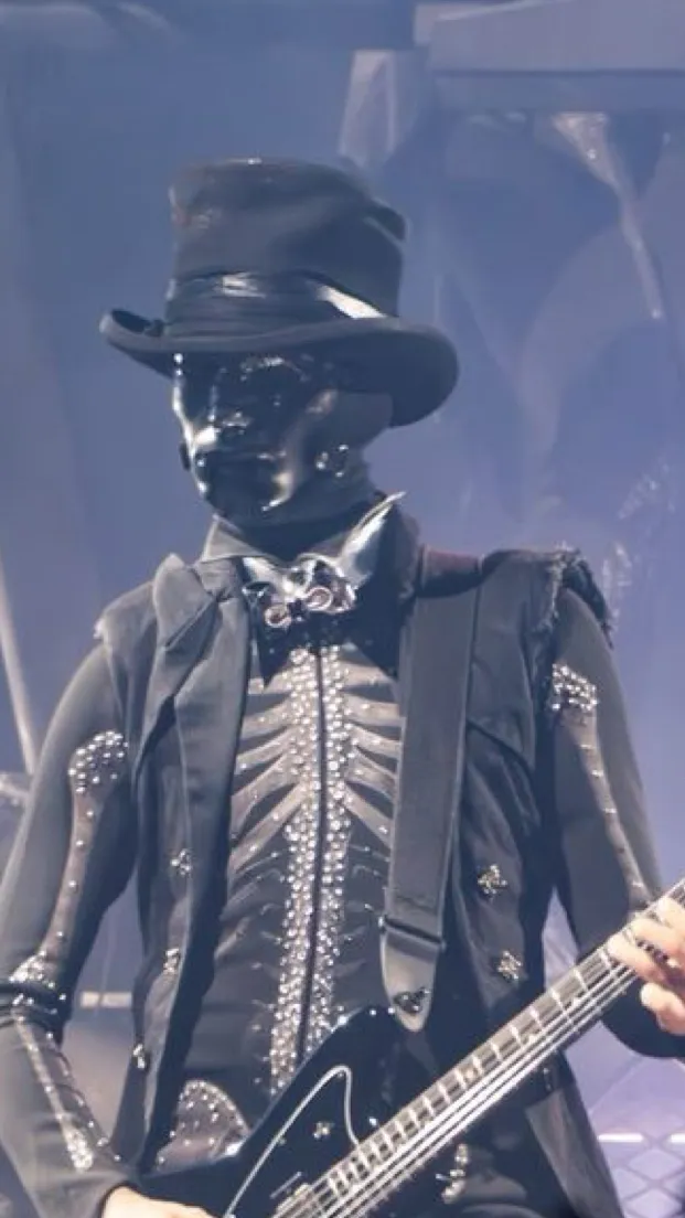 ai character: Skele Pixel background