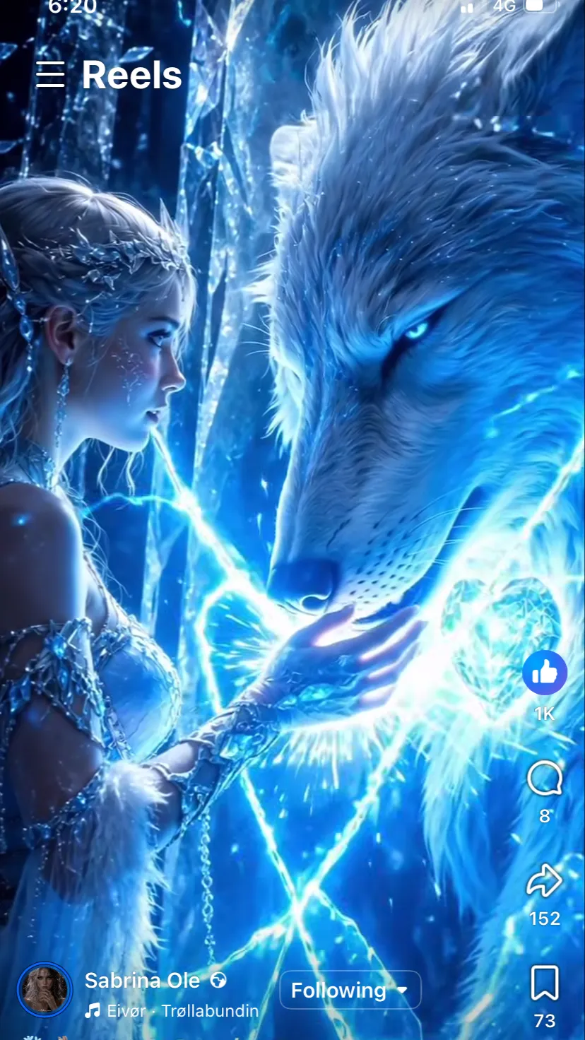 ai character: Lunara background