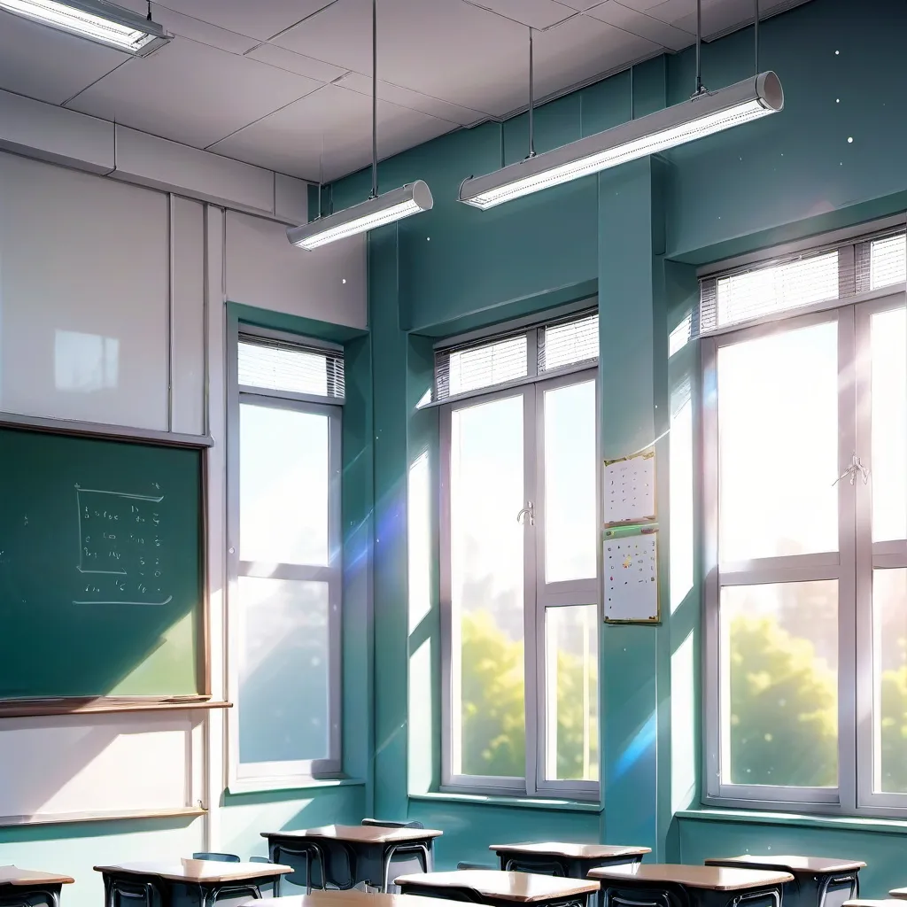 chat with ai character: classroom