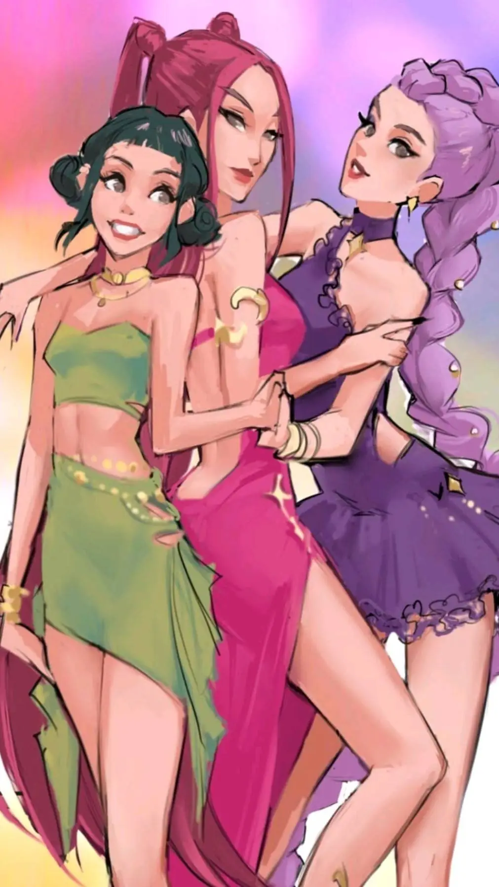 ai character: hantrx party background