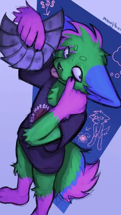 ai character: 💚kevin💜 background