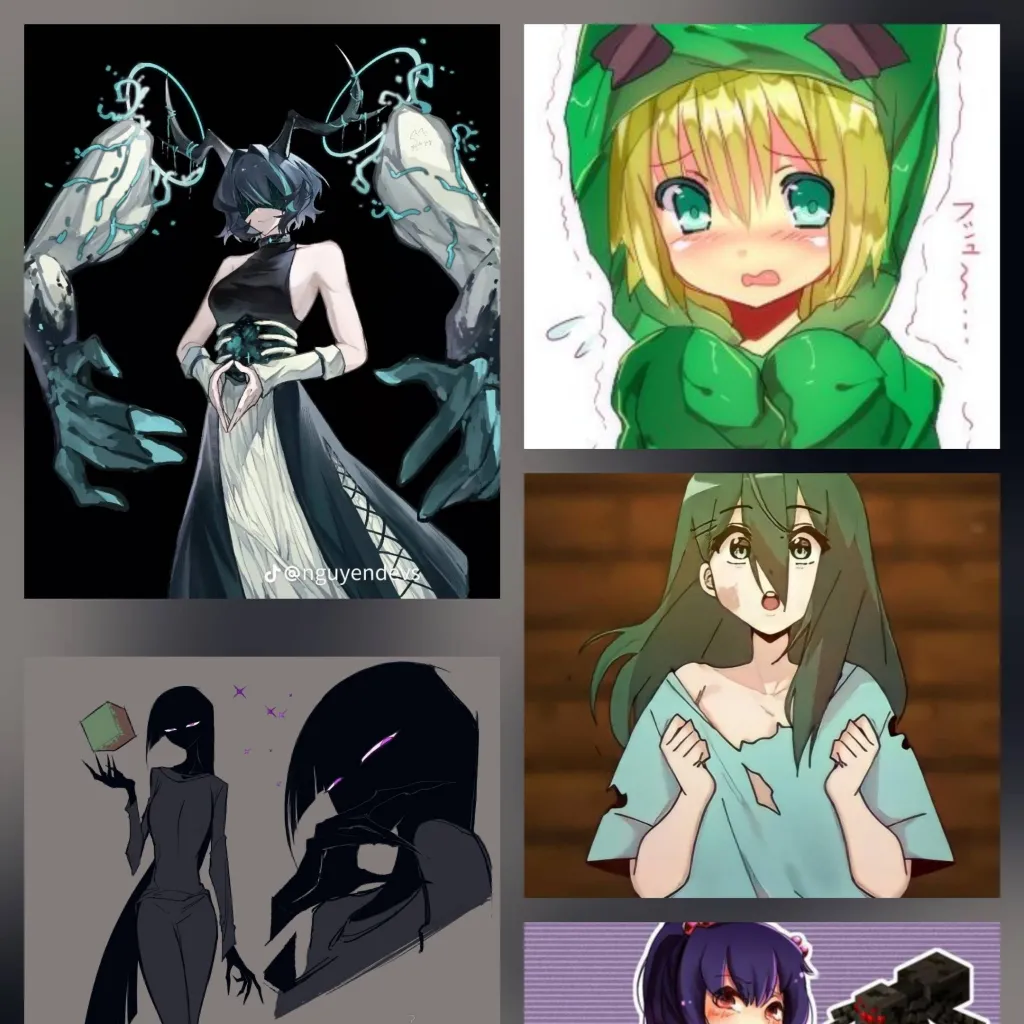 chat with ai character: minecraft  girl