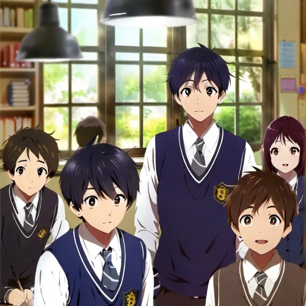 chat with ai character: all boys school 