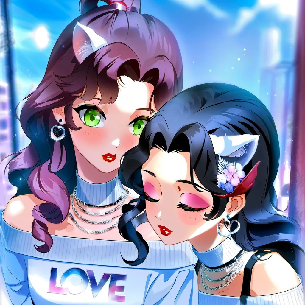 chat with ai character: cat girls 