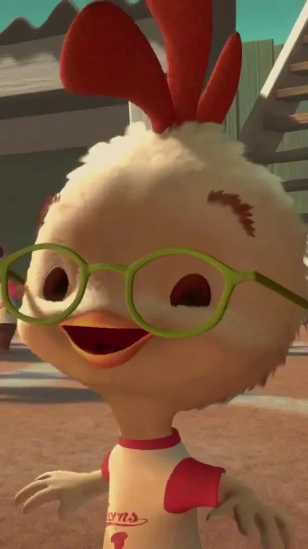 ai character: Chicken little! background