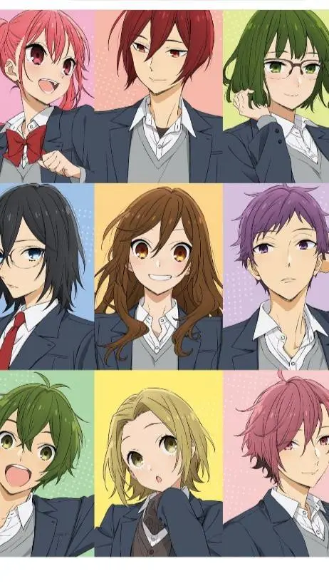 ai character: Horimiya background
