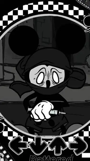 ai character: Battered mouse background