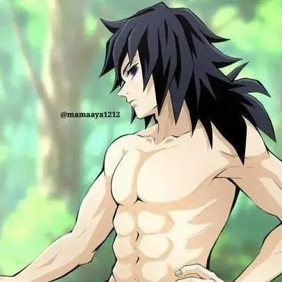 chat with ai character: tomioka giyuu🩵💦