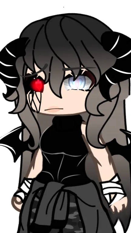 ai character: My oc vs shadow..  background