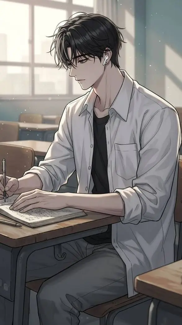 ai character: Alexander Diamond  background