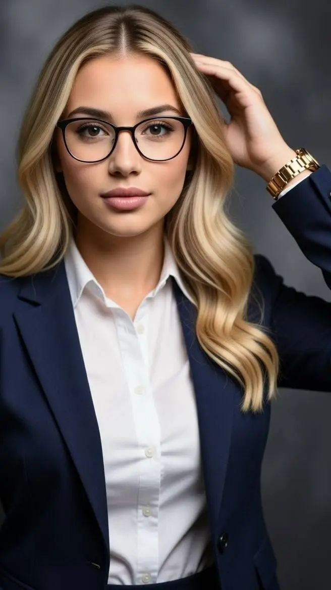 ai character: Luna Obsidian background