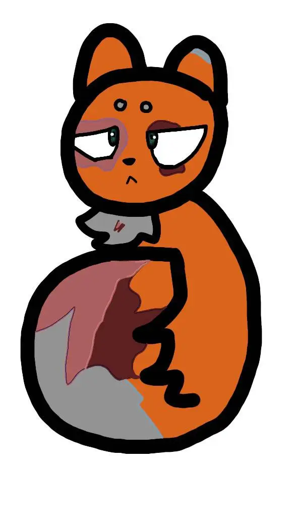 ai character: Рыжинка background