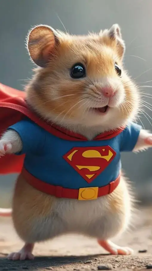 ai character: HamsterMan background