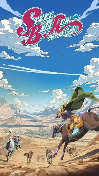 ai character: STEEL BALL RUN  background