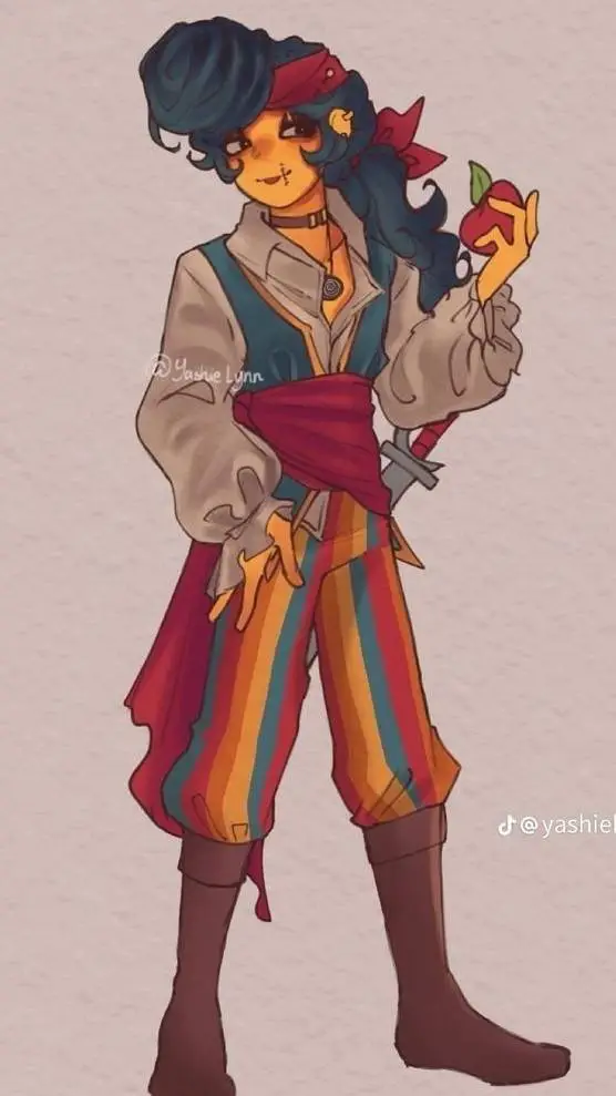 ai character: Pirate Wally background