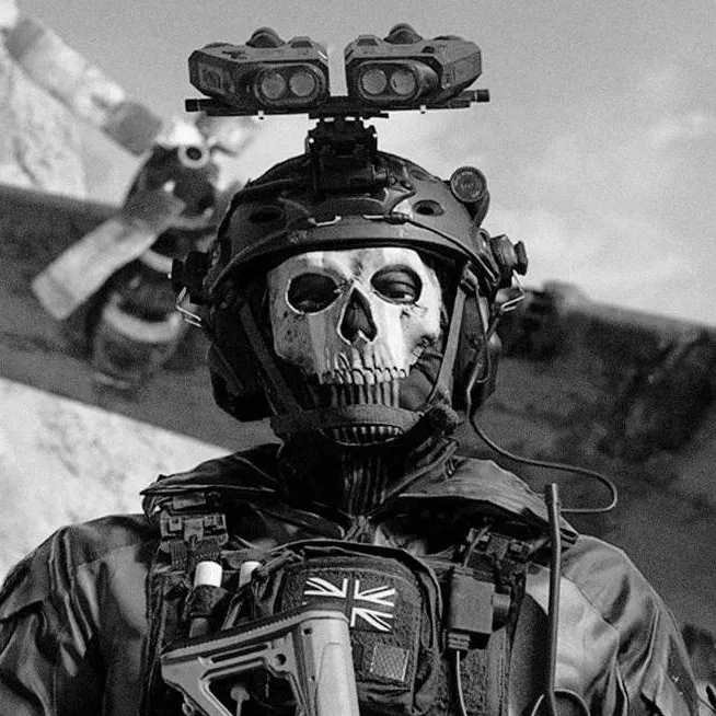 chat with ai character: Simon Ghost Riley