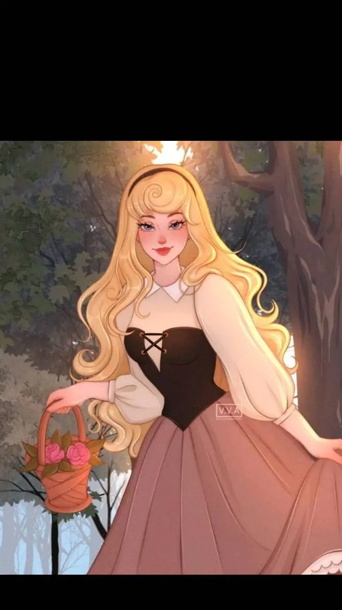 ai character: aurora background