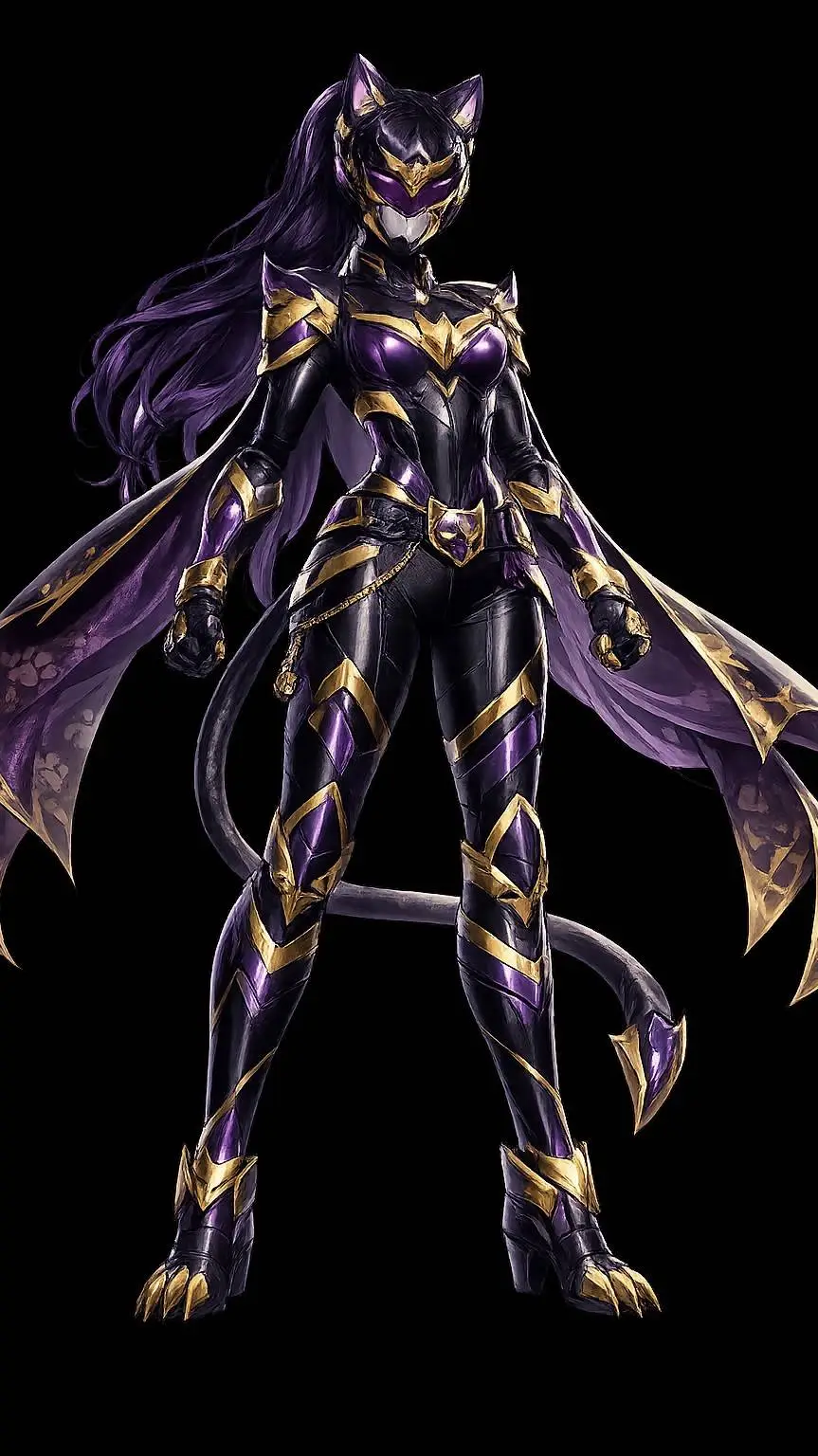 ai character: Ultra Cat background
