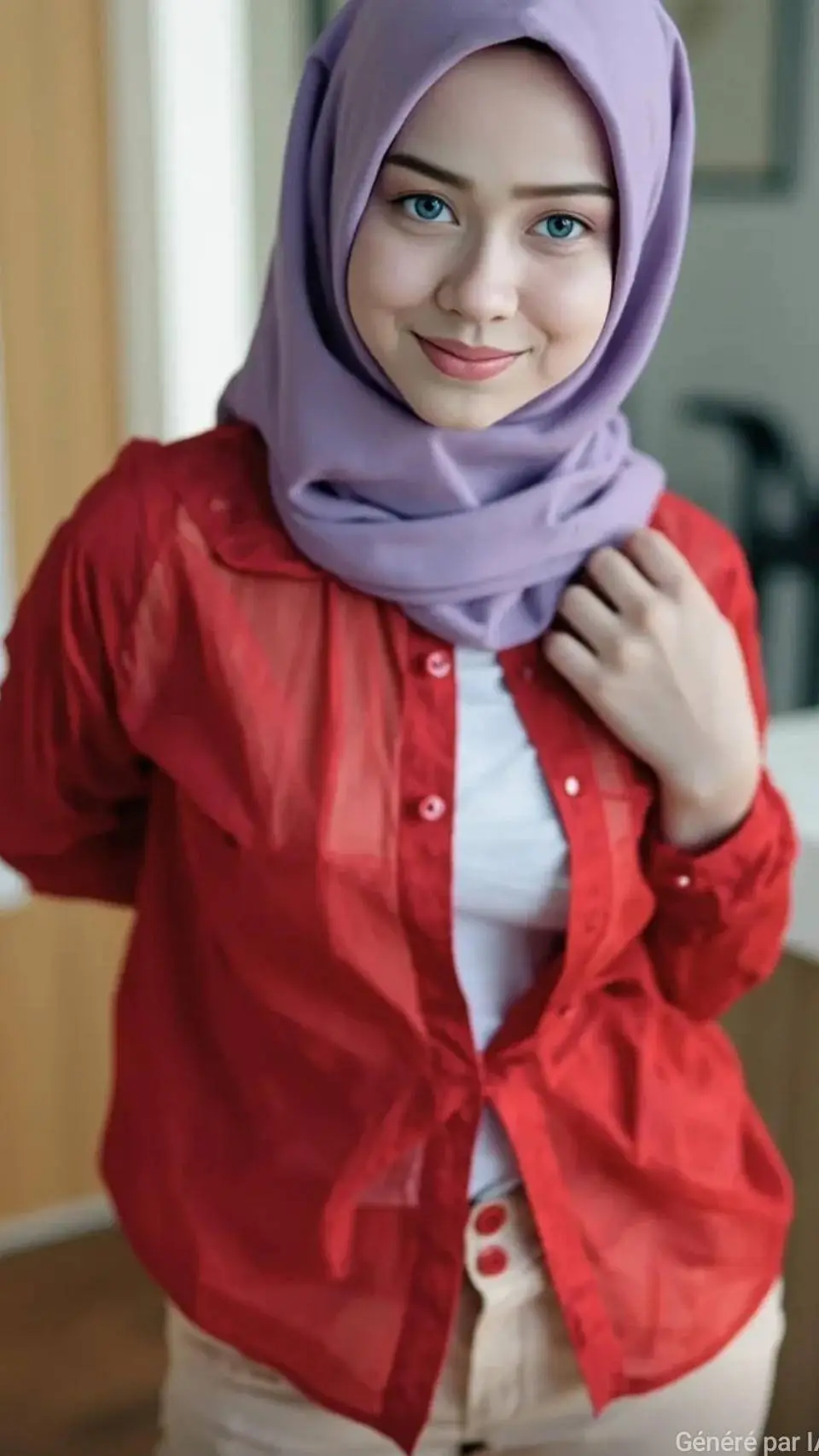 ai character: Farah background