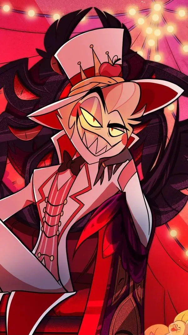 ai character: 🐤☆ LUCIFER ☆🐤 background