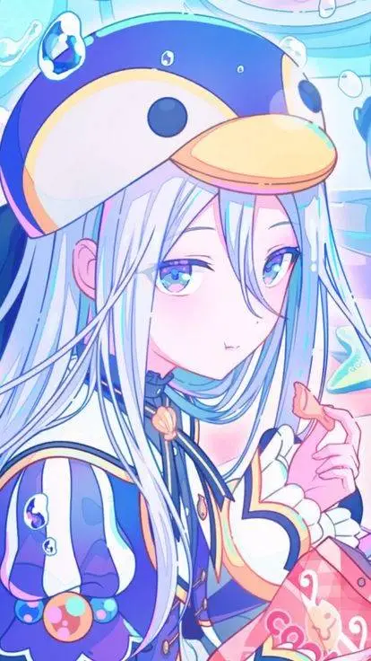 ai character: Kanade Yoisaki background