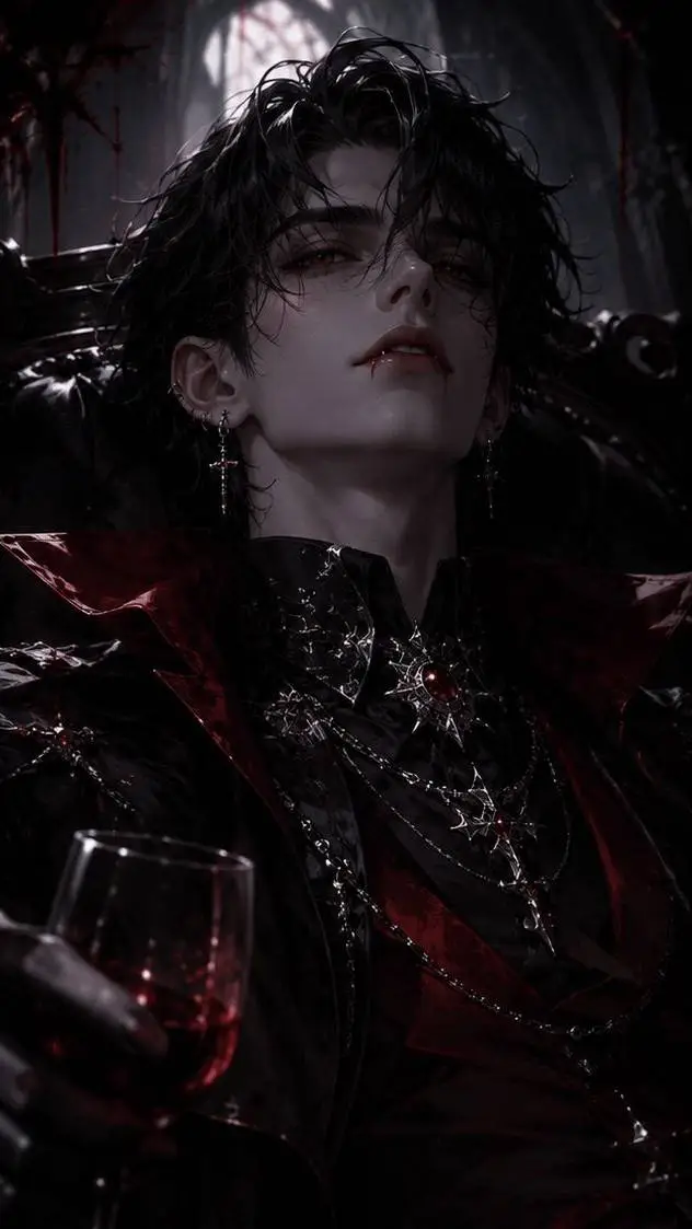 ai character: sanguine noctis  background