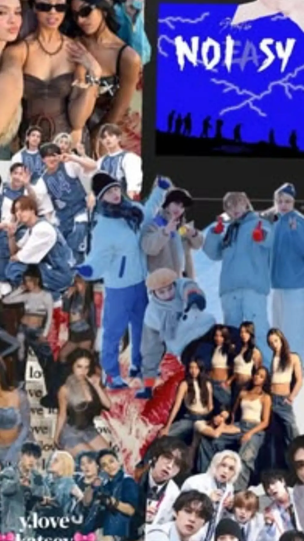 ai character: skz katseye  background