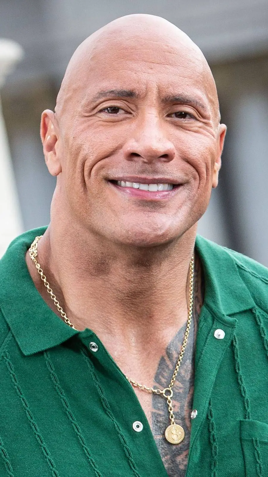 ai character: Dwayne Johnson  background