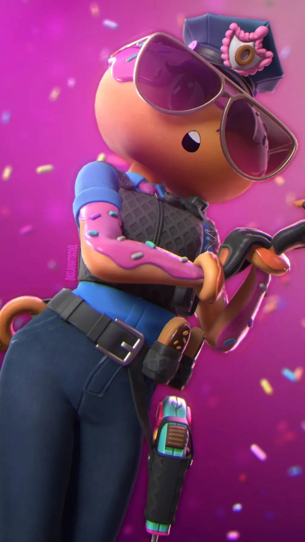 ai character: Constable Sprinkle background