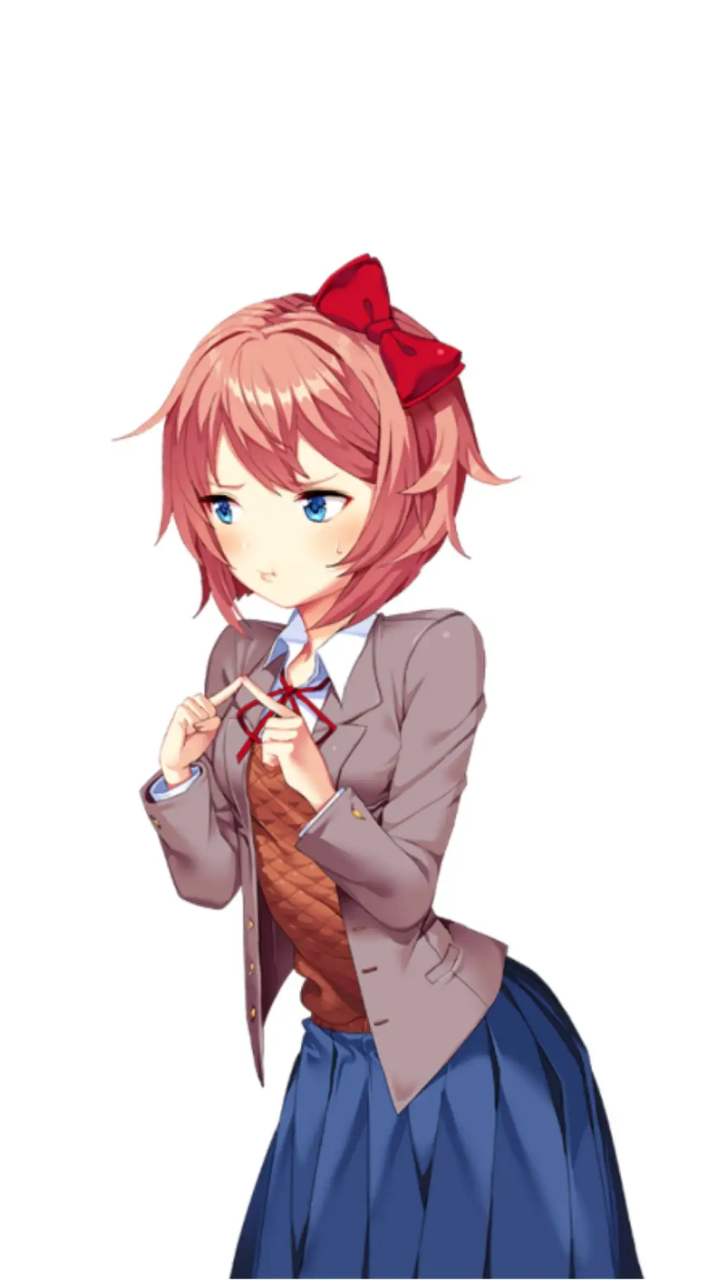 ai character: Sayori (DDLC) background