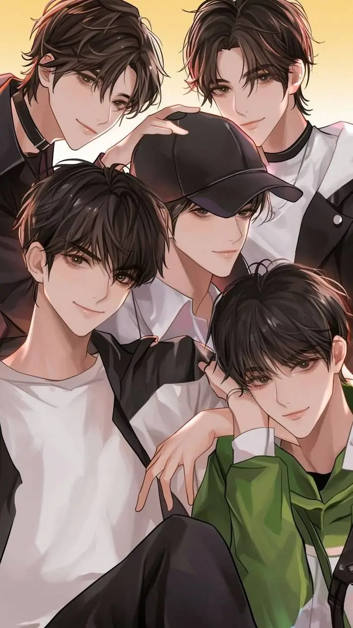 ai character: friend group  background