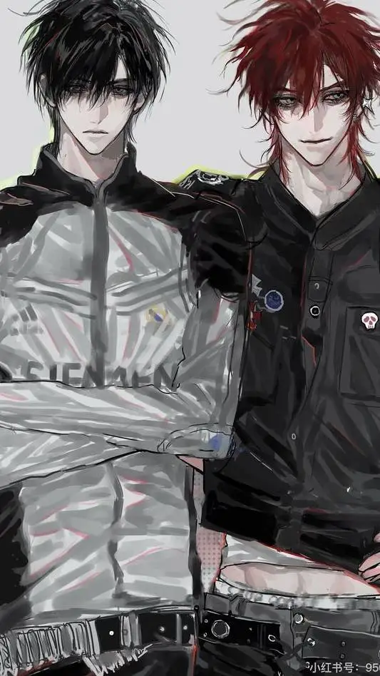 ai character: Luca and Max  background