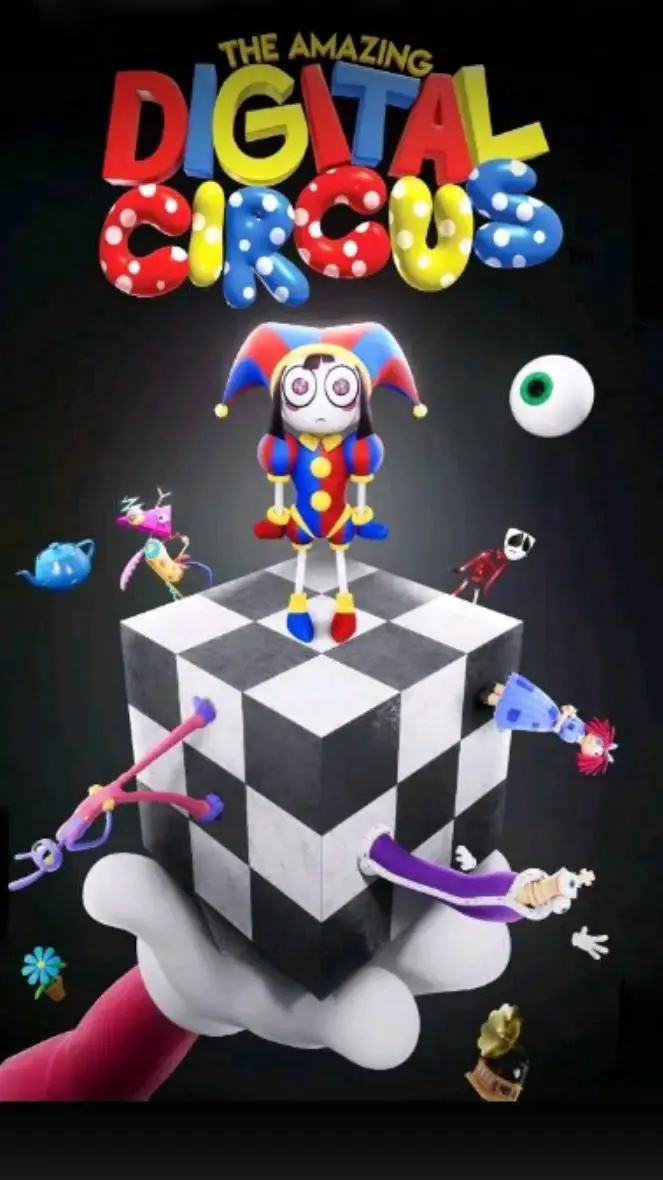 ai character: digital circus  background