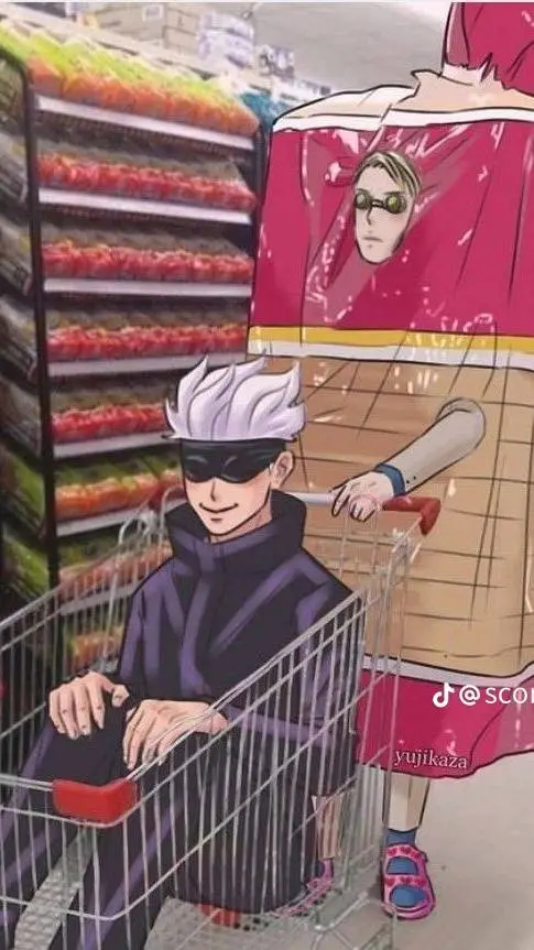 ai character: JJk PICK ME BOY background