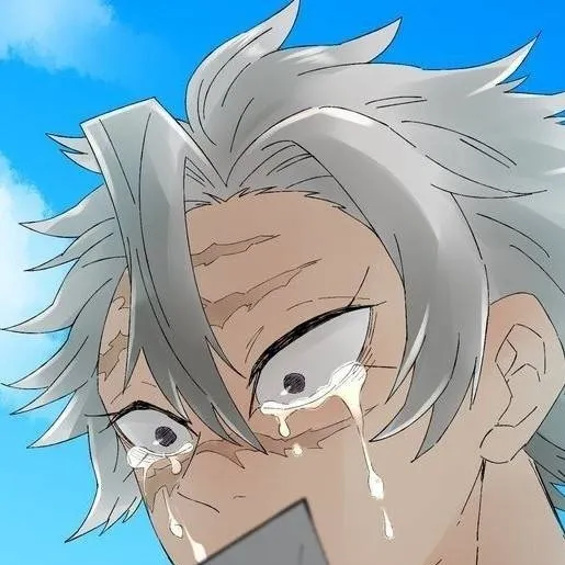 chat with ai character: sanemi is crying!?