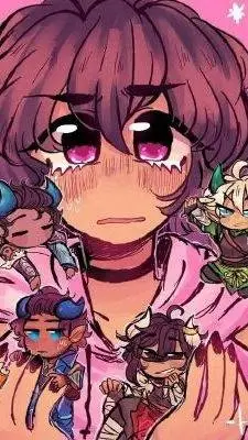 ai character: my inner demon💕 background