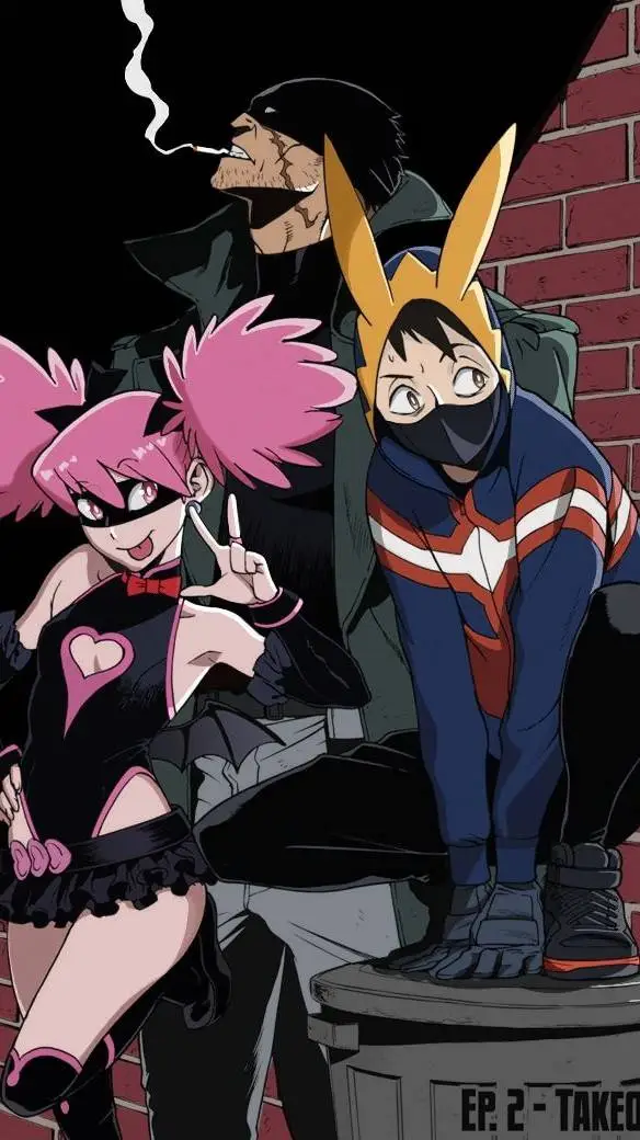 ai character: my hero academia  background