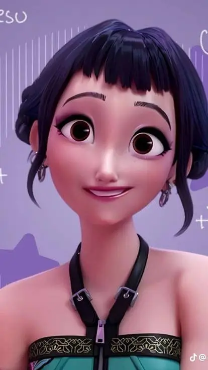 ai character: MHA Zoey background