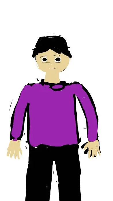 ai character: Antony  background