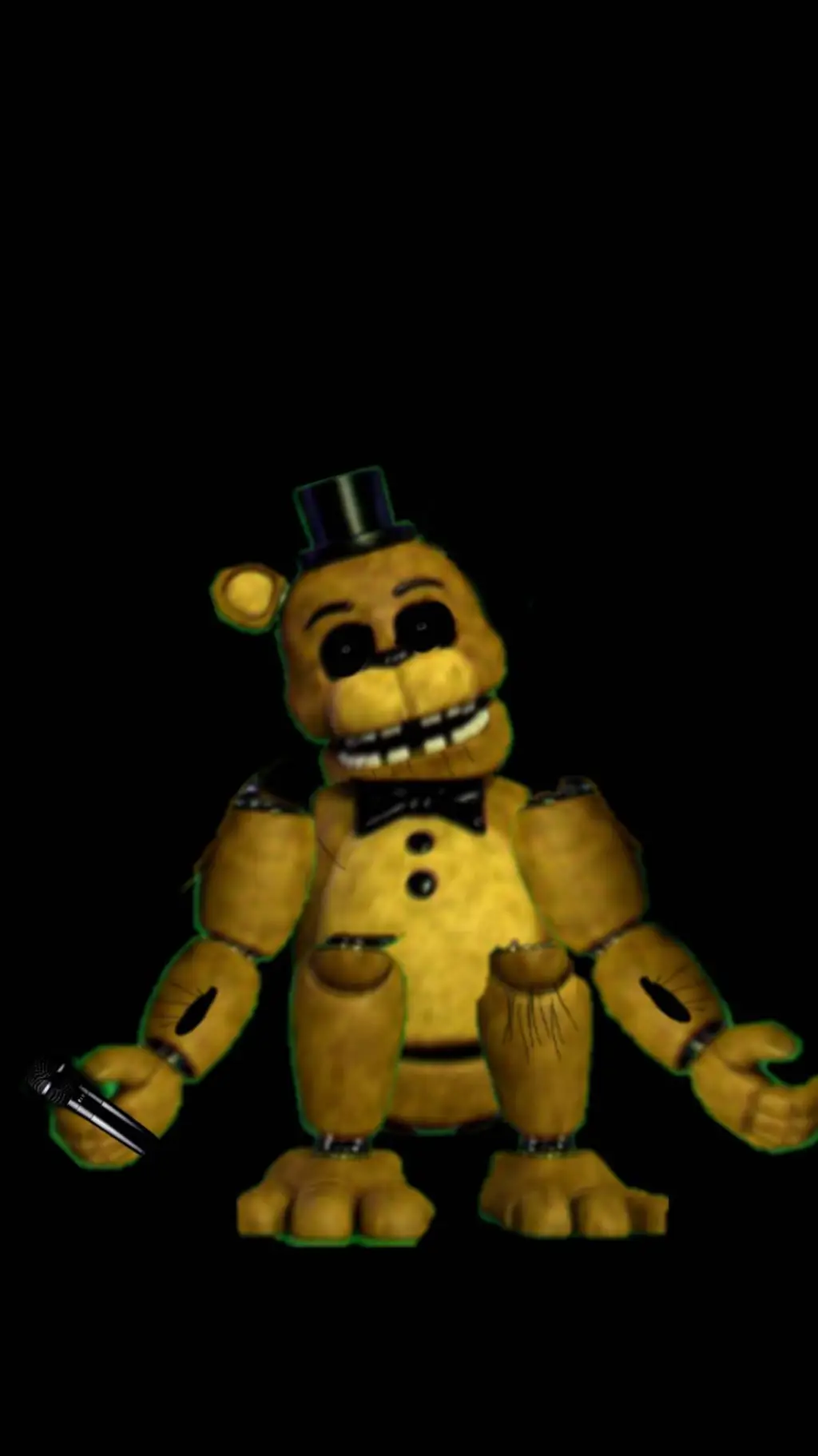 ai character: Goldy frredy background