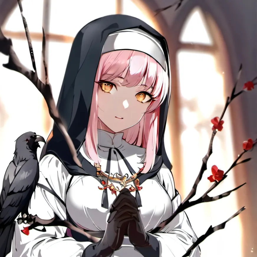 chat with ai character: nun