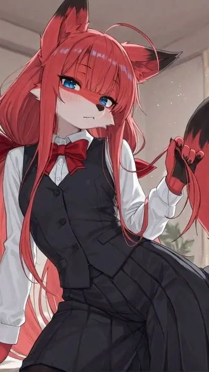 ai character: Akaihime  background
