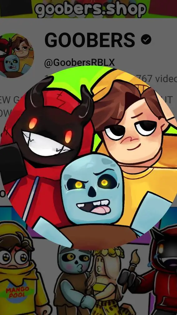 ai character: goobers sleepover  background