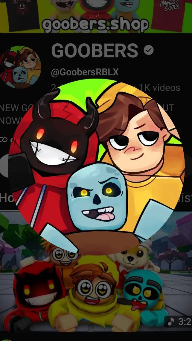 ai character: goobers doomscroll background