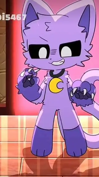 ai character: CatNap x DogDay background